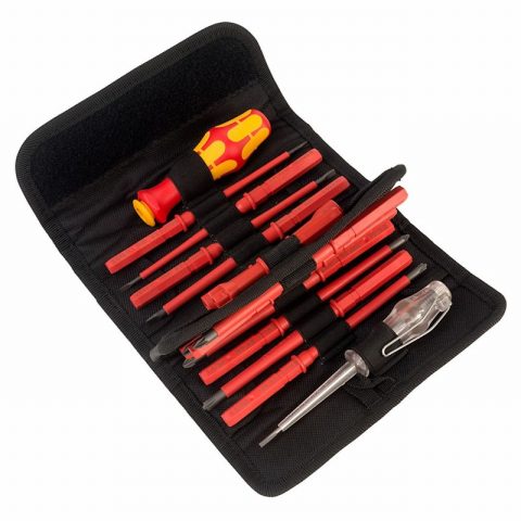 Wera 05003471001 Kraftform Kompakt VDE Screwdriver Set – 18pc