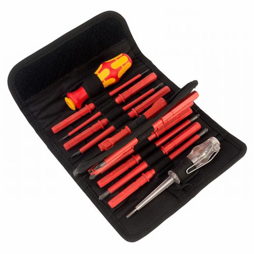 Wera VDE Kompakt Interchangeable Screwdriver Set of 18 SL/P