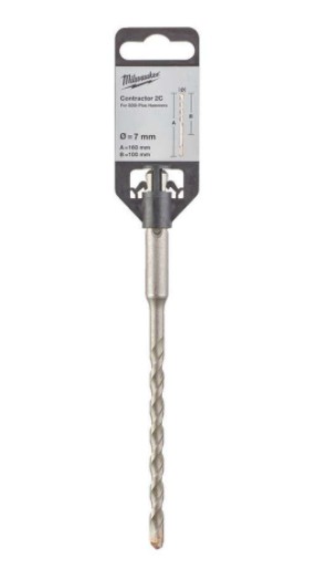 Milwaukee 4932471225 7.0mm x 160mm Contractor SDS+ Drill Bit