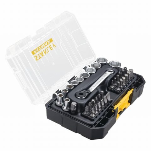 STANLEY STA019101  FatMax 1/4in Socket & Bit Set – 37 Piece
