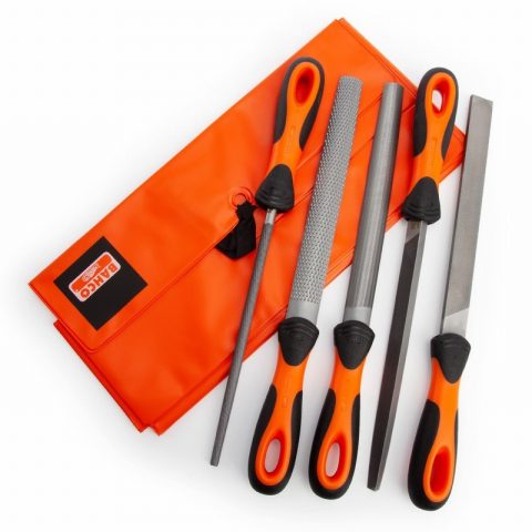 Bahco BAH47708 Engineering File & Rasp Set – 5 Piece