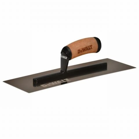DeWalt DDW2972 14in Curved Gold Stainless Steel Finishing Trowel