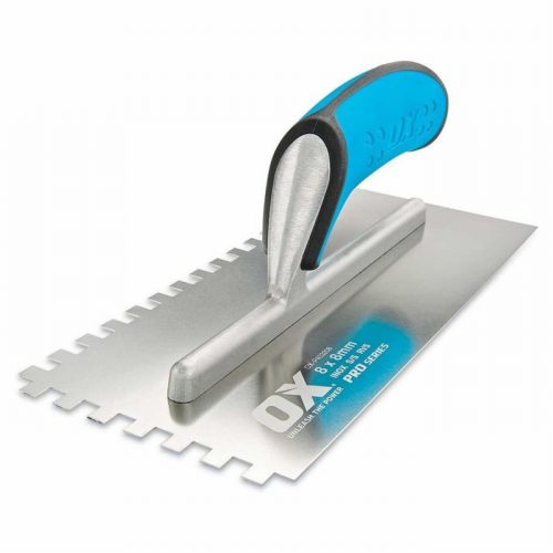 Ox Pro OX-P403208 Notch Trowel 8mm