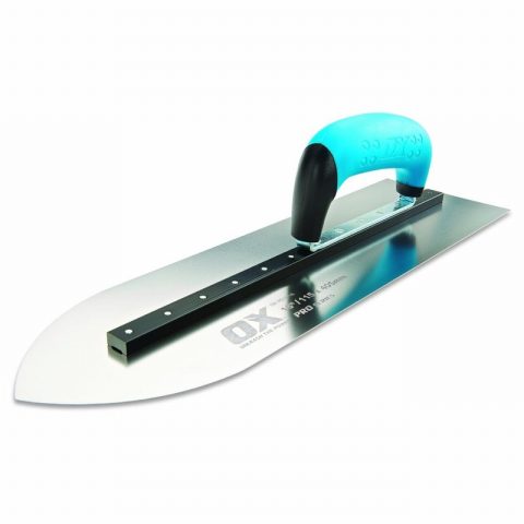 Ox Pro OX-P018718 – 18″ / 450mm  Pointed Flooring Trowel