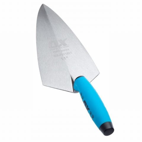 OX Pro OX-P011212  12″/300mm Brick Trowel Philadelphia Pattern