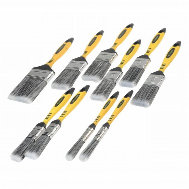 Stanley STASTPPLF10 Loss Free Synthetic Brush Set - 10 Piece