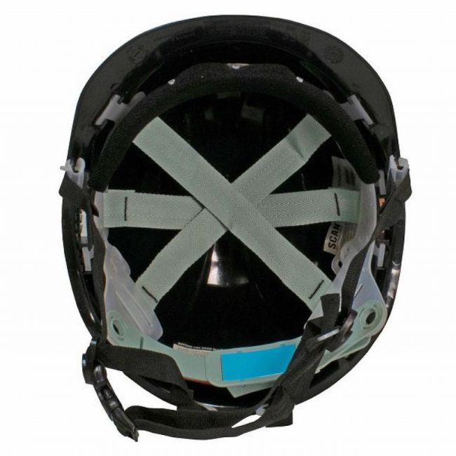 Scan SCAPPESHSPBK Short Peak Safety Helmet Hat Black - Image 3