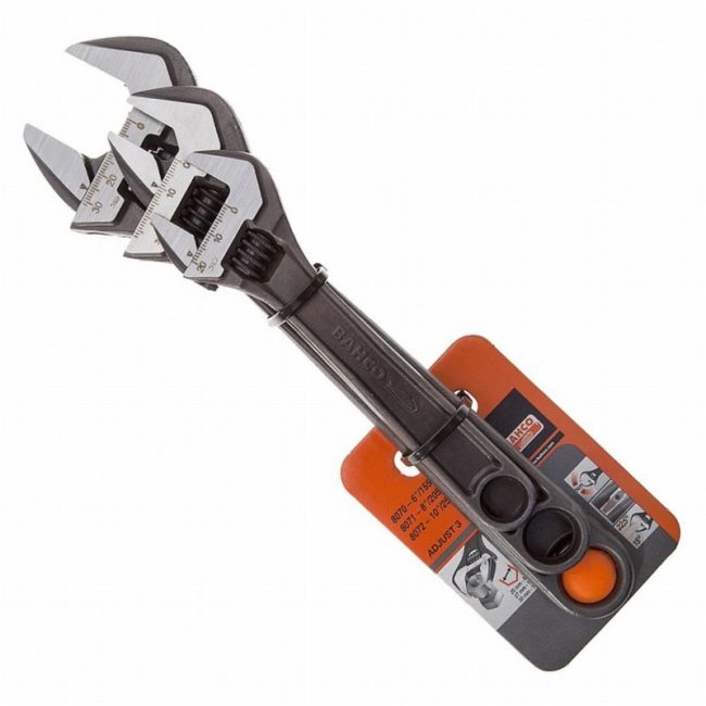 Bahco ADJUST3 pc Adjustable Wrench Set - Image 2