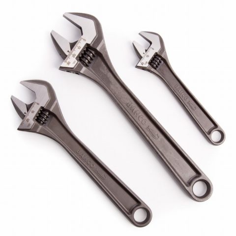 Bahco ADJUST3  80 Series Adjustable Wrench Set  – 3 Piece