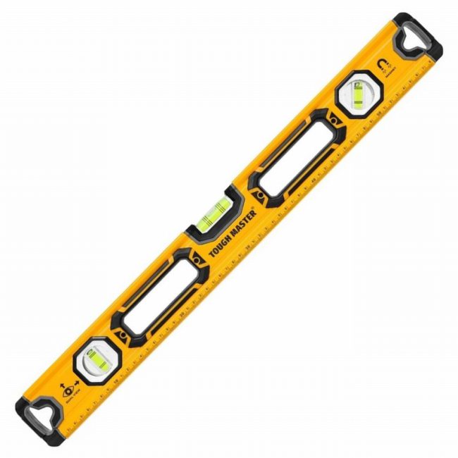 TOUGH MASTER TM-SL60V 600 mm 24” Magnetic Alloy Spirit Level