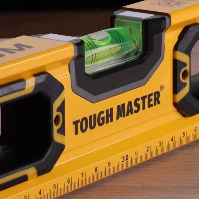 TOUGH MASTER TM-SL60V 600 mm 24” Magnetic Alloy Spirit Level - Image 2