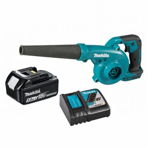 Makita DUB185RT 18V LXT Blower With 1x 5.0Ah Battery and Charger