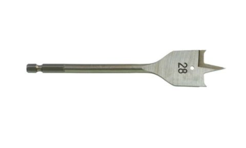 Milwaukee 4932363143 28mm x 152mm Flat Wood Boring Drill Bit