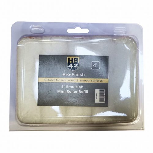 HB42 REF4  4″ Pro-Finish Emulsion Rad Roller Refill – 10 piece