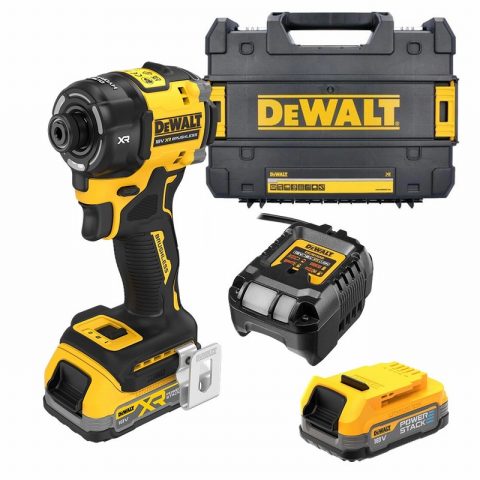 DeWalt DCF870E2T 18V XR Ultra Quiet Hydraulic Impact Driver Kit