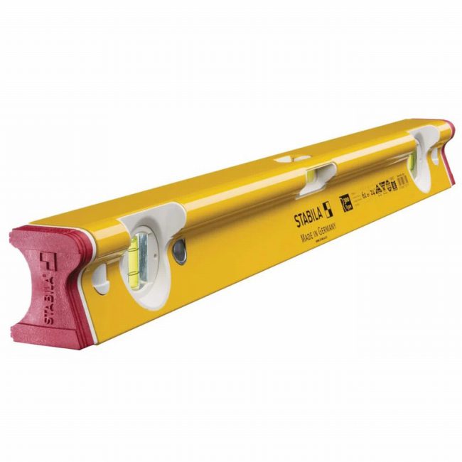 Stabila STBRTYPE244 244cm (96in) R-Type Spirit Level 3 Vial