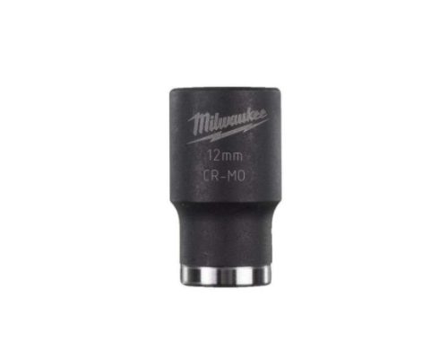 Milwaukee 1/2 12mm Impact Shockwave Hexagon socket short