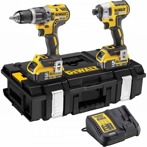 Dewalt DCK266P2 18V XR Brushless Twin Pack 2 x 5.0Ah Li-ion