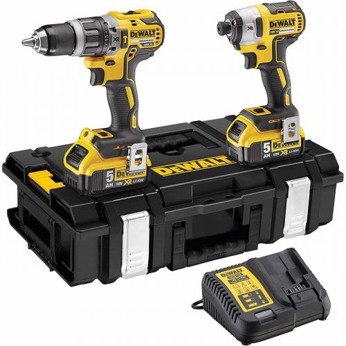 Dewalt DCK266P2 18V XR Brushless Twin Pack 2 x 5.0Ah Li-ion