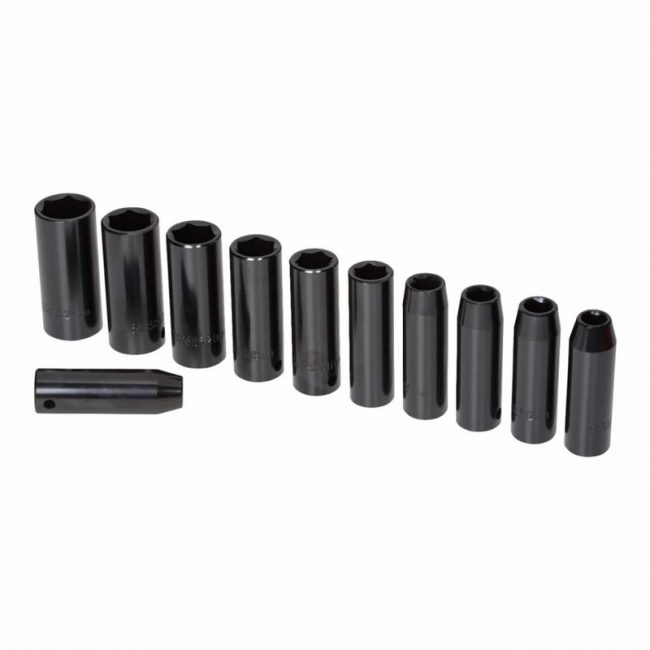 Amtech I7205 11pc 1/2 Deep Impact Socket Set