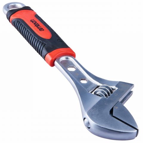 Amtech C1695 300mm 12”  Adjustable Wrench Injected Grip