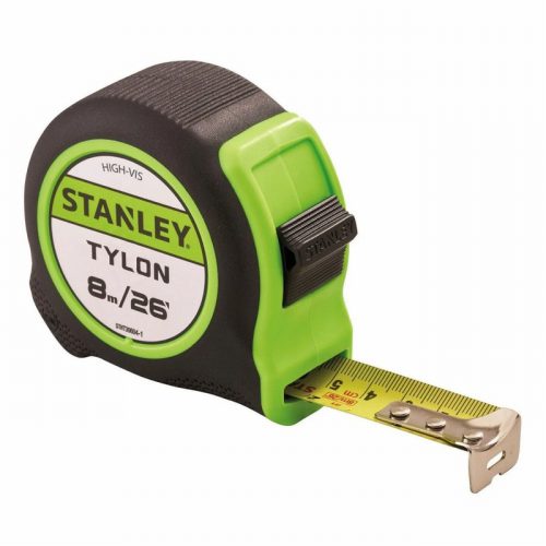 Stanley STHT30604-1 8m (26ft) Hi-Vis Tylon Tape Measure