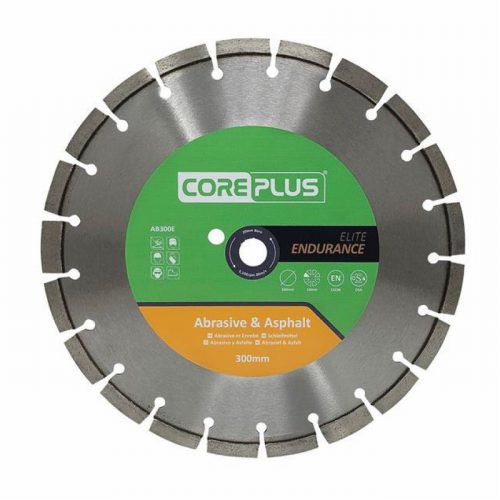 CorePlus CORDBAB300E 300x20mm Abrasive Asphalt Diamond Blade