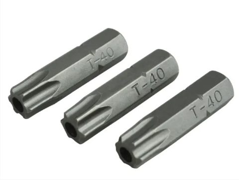Faithful FAISBT4025S T40S x 25mm S2 Steel Screwdriver Bits – 3pc
