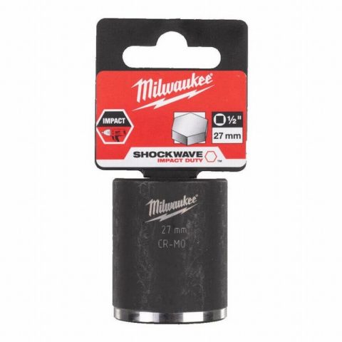 Milwaukee 4932478048 27mm 1/2” SHOCKWAVE Drive Impact Socket
