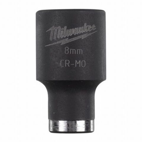Milwaukee 4932478008 8mm 3/8” SHOCKWAVE Drive Impact Socket
