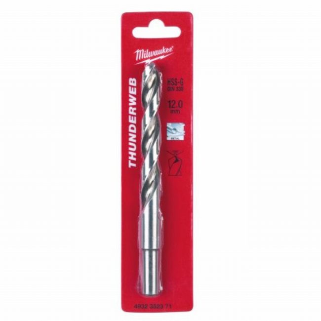 Milwaukee 4932352371 12.0x151mm HSS-G Thunderweb Metal Drill Bit
