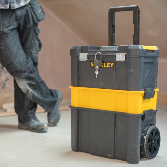 Stanley STA180151 Essential 3-Tier Modular Rolling Workshop - Image 6