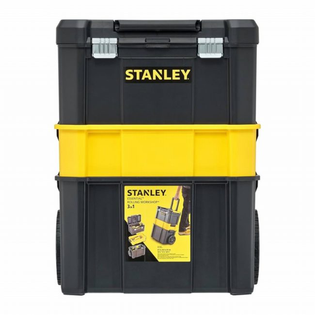 Stanley STA180151 Essential 3-Tier Modular Rolling Workshop