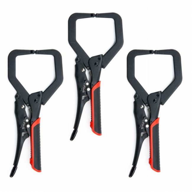 Hexon 15848 Self Adjusting C Clamp 7" – Pack of 3