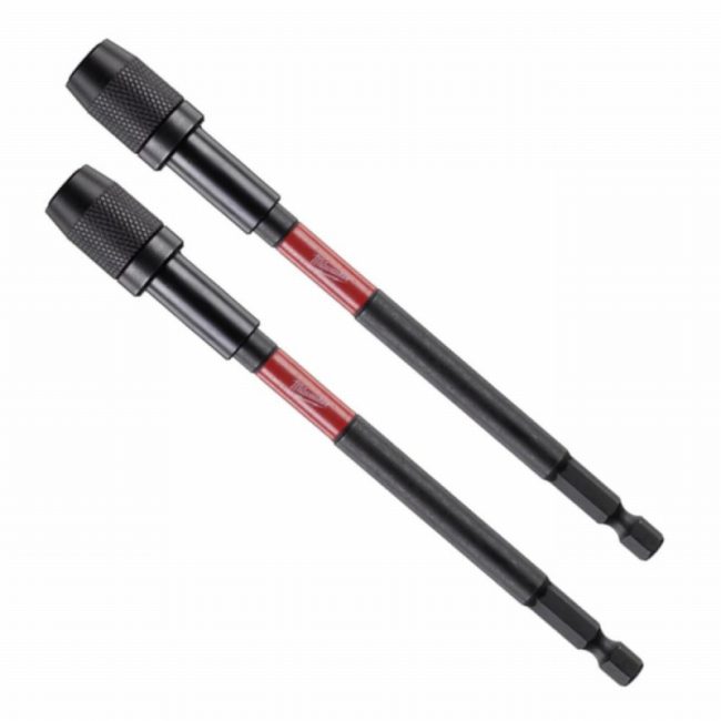 Milwaukee 4932472067 SHOCKWAVE 152mm Screw Locking Bit-Pack of 2