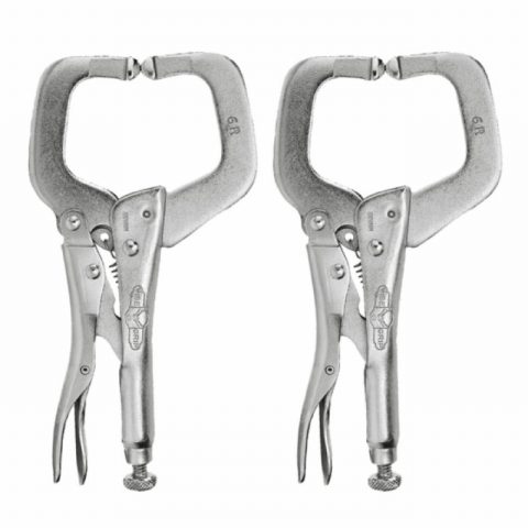 Irwin Vise-grip VIS11R 275mm  Locking C-clamp Regular Pad– 2pc