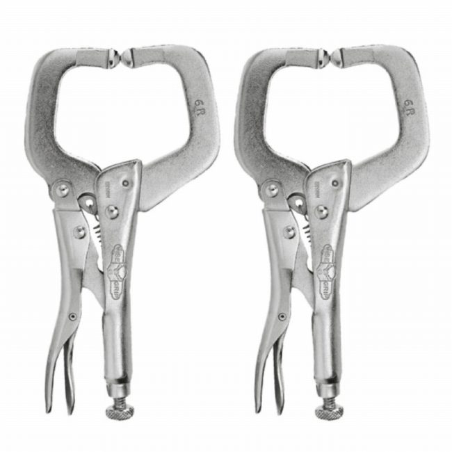 Irwin Vise-grip VIS11R 275mm  Locking C-clamp Regular Pad– 2pc
