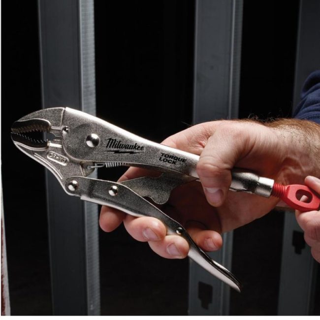 Milwaukee 4932471725 Torque Lock Curved Jaw Locking Pliers – 2pc - Image 2