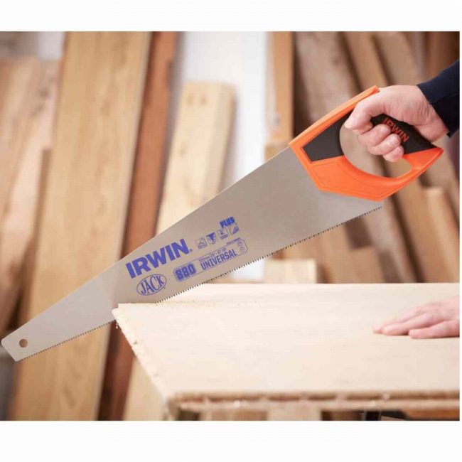 IRWIN Jack JAK880UN20 Universal Handsaw 20in 8 Teeth – Pack of 3 - Image 2