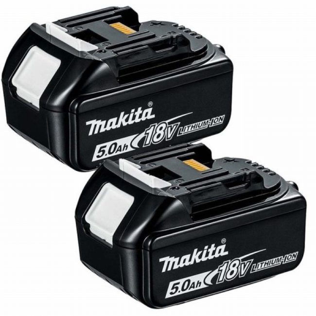 Makita BL1850B 5.0Ah 18V LXT Li-Ion Battery – Pack of 2