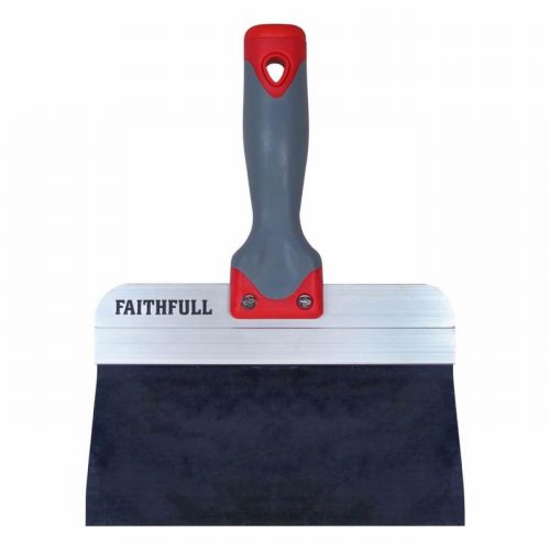 Faithfull FAIDWTAPE200 200mm 8″ Drywall Taping Knife Blue Steel