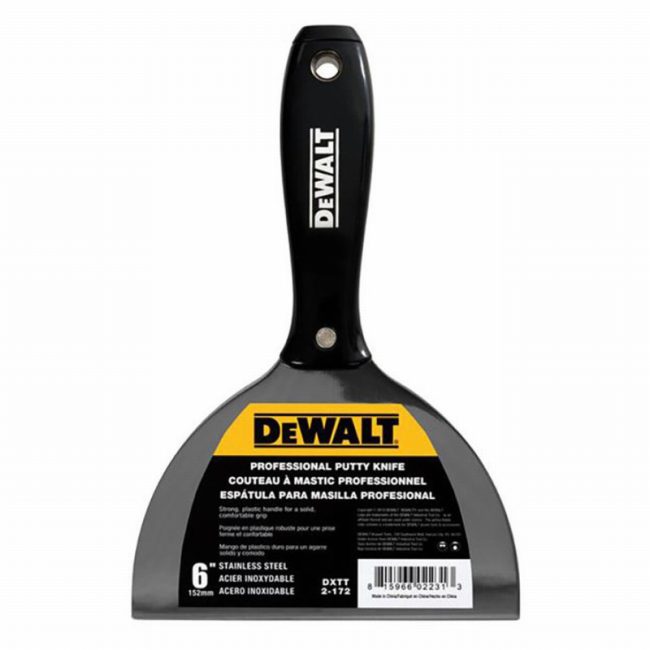 DeWalt DDW2172  152mm 6" Drywall Jointing/Filling Knife