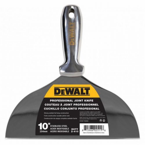 DeWalt DDW2410 254mm 10″ Stainless Steel Jointing/Filling Knife