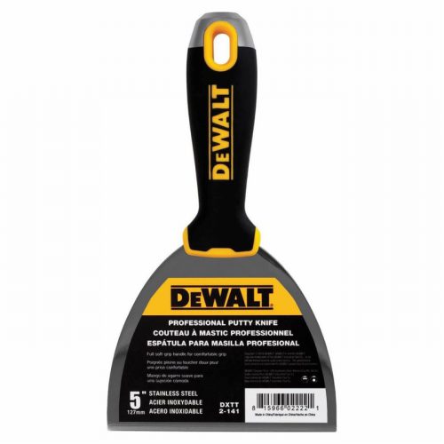 DeWalt DDW2141 125mm 5″ Hammer End Jointing/Filling Knife