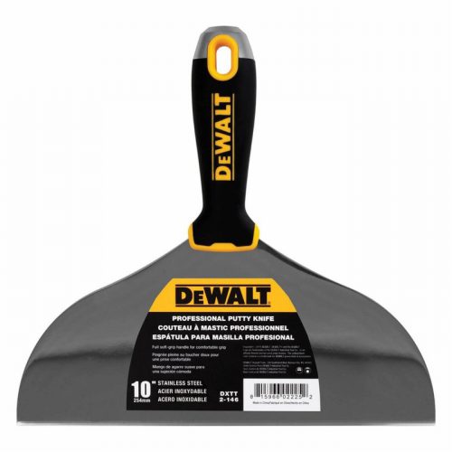 DeWalt DDW2146 250mm 10″ Hammer End Jointing/Filling Knife
