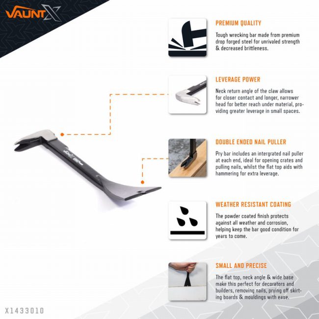 Vaunt X1433010 8" X Prymate Moulding Bar - Image 5