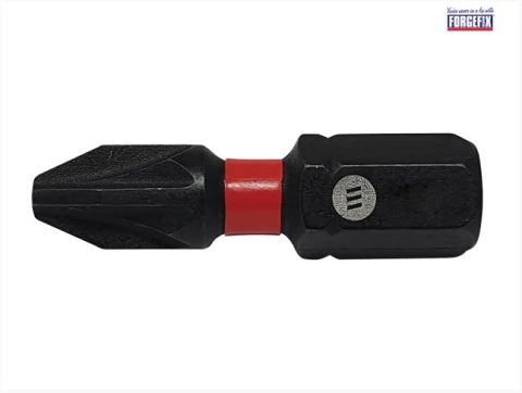 ForgeFast FORFFPZ125 PZ1 x 25mm Compatible Impact Bit (Card 2)