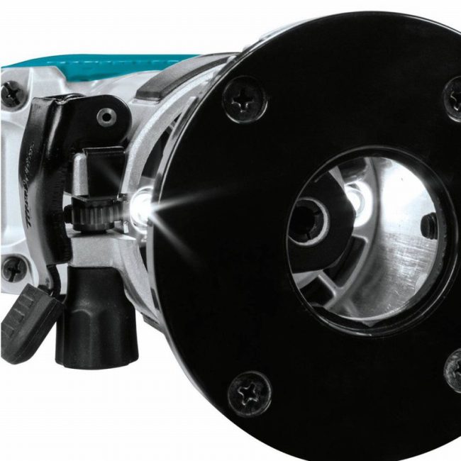 Makita DRT50ZJX3 18V LXT Brushless Router/Trimmer - Body & Bases - Image 7