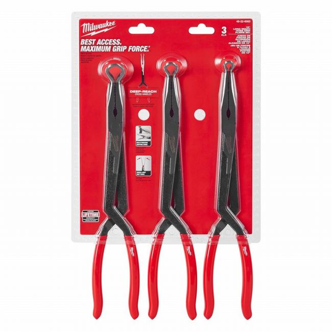 Milwaukee 4932492503 3 Piece Hose Grip Plier Set - Image 2