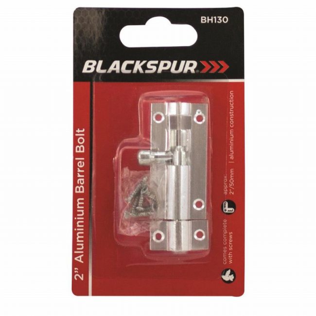 Blackspur BH130 barrell bolt 2-inch UP
